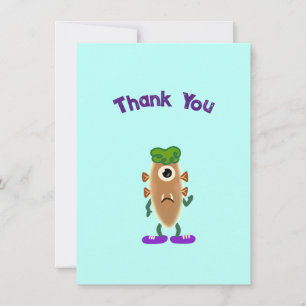 Aardappelmonster Bedankkaart