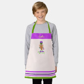 Aardappelmonster schort (Gedragen)