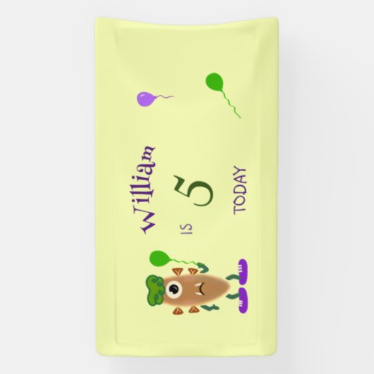 Aardappelmonster Spandoek (Verticaal)