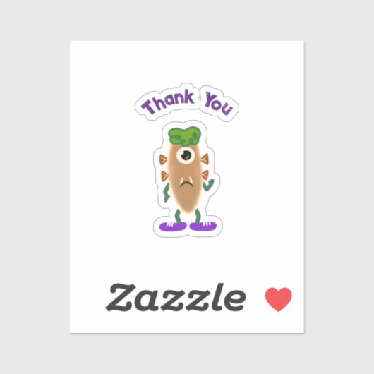 Aardappelmonster Sticker (Vel)