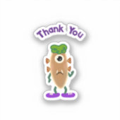 Aardappelmonster Sticker (Voorkant)