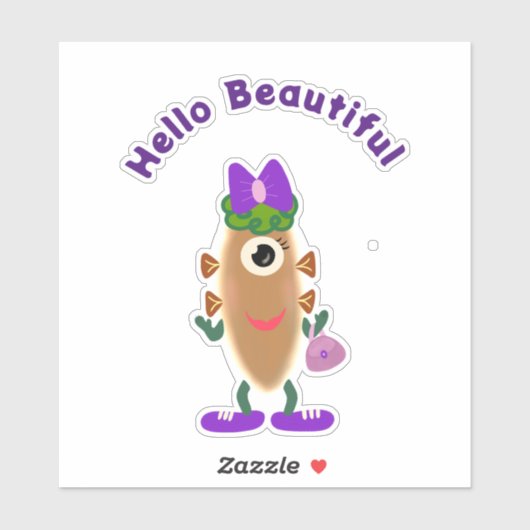 Aardappelmonster Sticker (Vel)