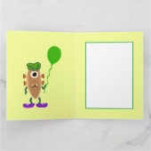 Aardappelmonster Verjaardagskaart Bedankkaart (Binnen)