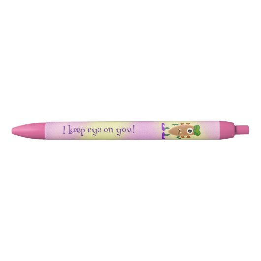 Aardappelmonster Zwarte Inkt Pen (Voorkant)