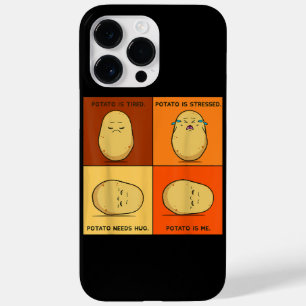 Aardappelmoot Vegetable Tater Vegan Lover Keto Case-Mate iPhone 14 Pro Max Hoesje
