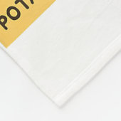 Aardappelmoot Vegetable Tater Vegan Lover Keto Fleece Deken (Hoek)