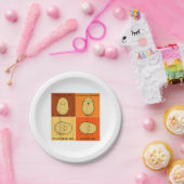 Aardappelmoot Vegetable Tater Vegan Lover Keto Papieren Bordje (Feest)