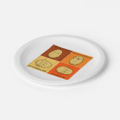 Aardappelmoot Vegetable Tater Vegan Lover Keto Papieren Bordje (Gekanteld)