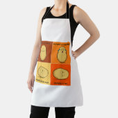 Aardappelmoot Vegetable Tater Vegan Lover Keto Schort (Insitu)