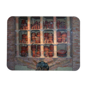 Aardappeloven uit Graufesenque, c.150 BC (foto) Magneet