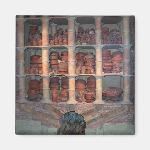 Aardappeloven uit Graufesenque, c.150 BC (foto) Magneet