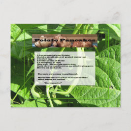 Aardappelpannenkoeken Briefkaart