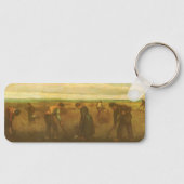 Aardappelplanten door Vincent van Gogh, kunst Sleutelhanger (Voorkant)