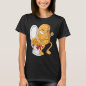 Aardappelpoep, Franse fruitig, gedroogde aardappel T-shirt (Voorkant)