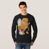 Aardappelpoep, Franse fruitig, gedroogde aardappel T-shirt (Voorkant volledig)