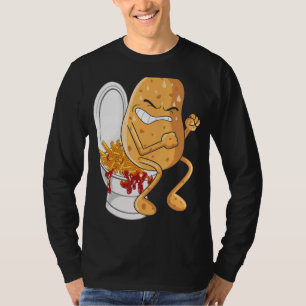 Aardappelpoep, Franse fruitig, gedroogde aardappel T-shirt