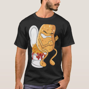 Aardappelpoep, Franse fruitig, gedroogde aardappel T-shirt