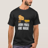 Aardappelpooppersen T-shirt (Voorkant)