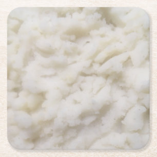 Aardappelpuree Kartonnen Onderzetters