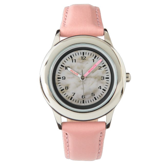 aardappelpuree, voedsel horloge (Voorkant)