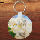 Aardappelsalade met worst en mosterd sleutelhanger (Voorkant)