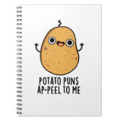 Aardappelschil voor mij Funny Potato pun Notitieboek (Voorkant)