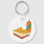 aardappelschildpad met salsa sleutelhanger (Voorkant)