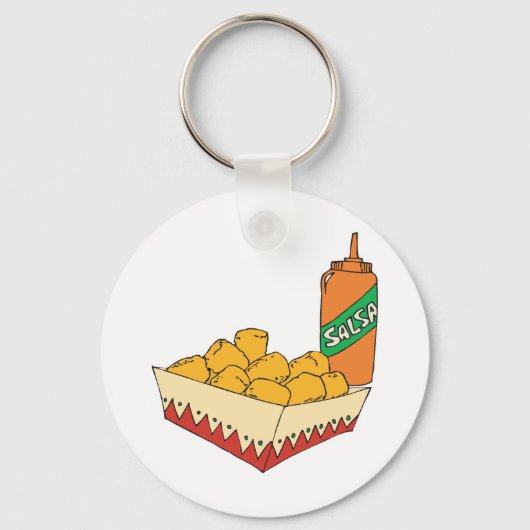 aardappelschildpad met salsa sleutelhanger (Voorkant)