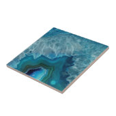 Aardappelsteen Geode-droogmineraal Tegeltje (Zijkant)