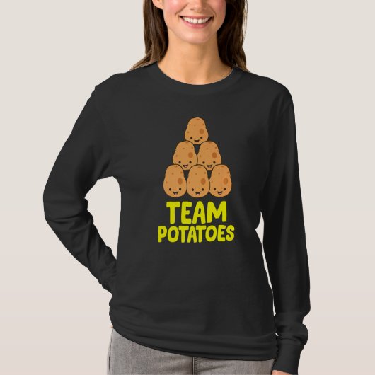 Aardappelteam Aardappelen T-shirt (Voorkant)
