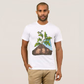 Aardappelteelt Mannen T-shirt (Voorkant volledig)