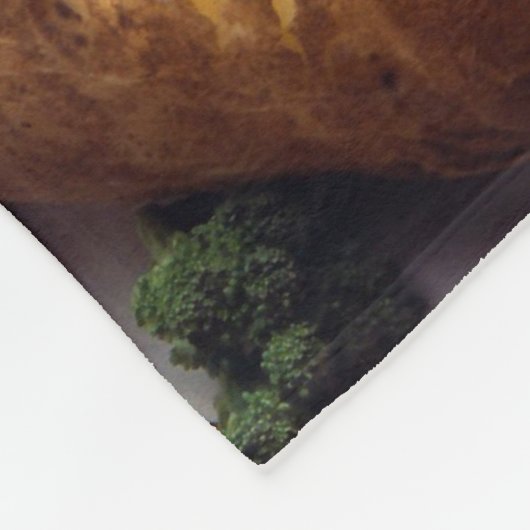 Aardappelvoeding Fleece Deken (Hoek)