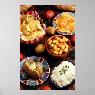 Aardappelvoeding Poster