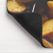 Aardappelwijn met zout (details) muismat (Hoek)