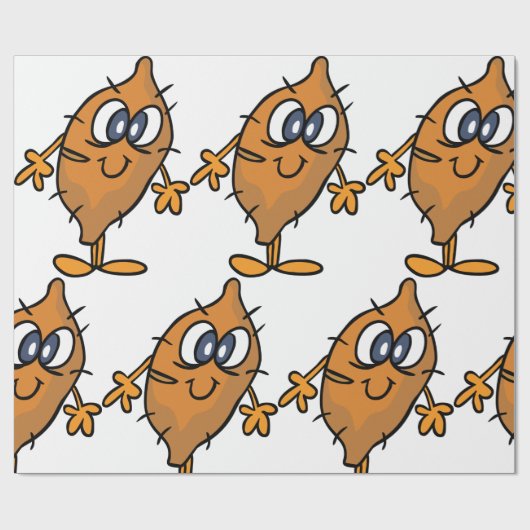 Aardappelzijde Cadeaupapier (Vlak)