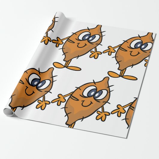 Aardappelzijde Cadeaupapier (Uitgerold)