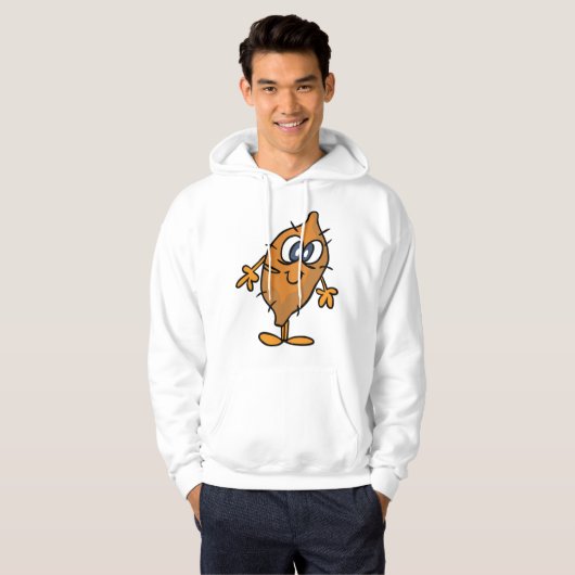 Aardappelzijde Hoodie (Voorkant volledig)