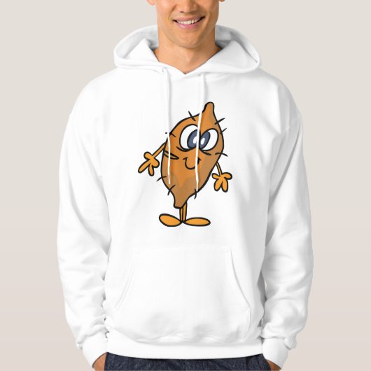 Aardappelzijde Hoodie (Voorkant)