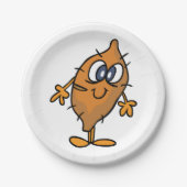 Aardappelzijde Papieren Bordje (Voorkant)