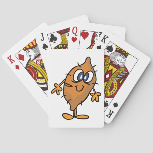 Aardappelzijde Pokerkaarten (Achterkant)