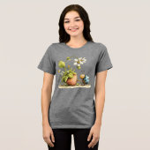 Aardbeebugs Tri-Blend Shirt (Voorkant volledig)