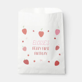 Aardbei 1e Berry Eerste Verjaardag Favoriete Tasse Bedankzakje