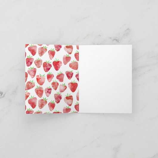 Aardbei 1e verjaardag (Binnen)