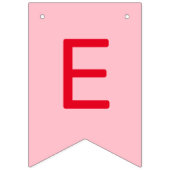 Aardbei 1e Verjaardag Berry Eerste Foto Vlaggetjes (Derde vlag)