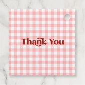 Aardbei 1e verjaardag Berry Eerste Verjaardag Bedankjes Labels (Achterkant)