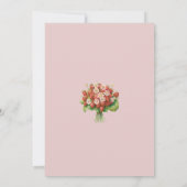 Aardbei 1e Verjaardag Berry First Party Kaart (Achterkant)