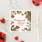 Aardbei 1e verjaardag Berry First Servet (Insitu)
