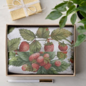 Aardbei 1e verjaardag Berry First Tissuepapier (Geschenk)