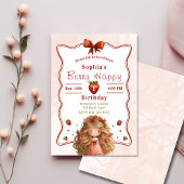 Aardbei 1e verjaardag | Berry Happy Theme Kaart