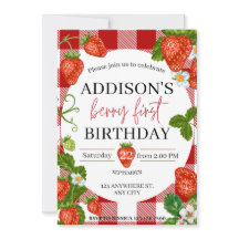 Aardbei 1e verjaardag Berry Sweet